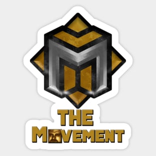 The Movement Logo & CurveS Sticker